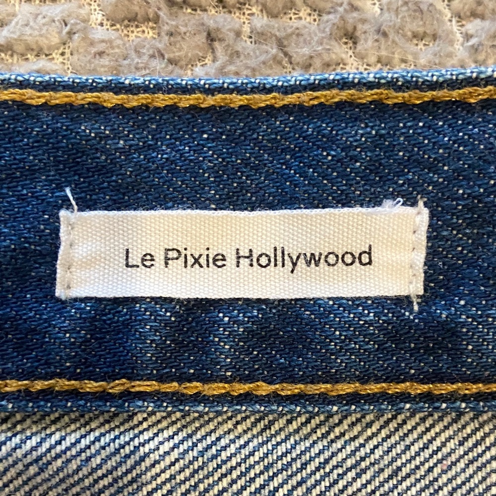 Frame Denim Indigo Straight Leg Jeans - Picture 4 of 8